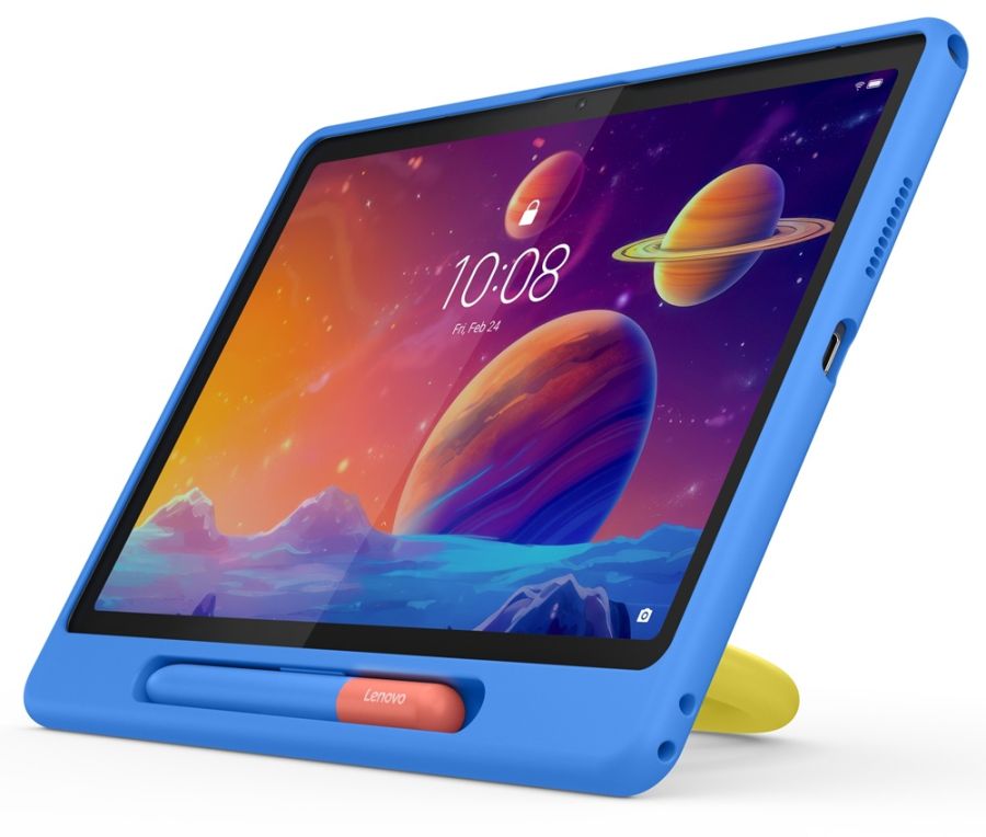 Планшет Lenovo Tab 4/128 LTE Luna Grey + Kids Bumper&Pen (ZAEJ0129UA) (7083118) 