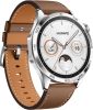 Смарт годинник Huawei Watch GT 4 46mm Classic Brown Leather (6927259) 