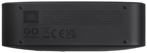 Портативна колонка JBL Go Essential 2 Black (JBLGOES2BLKEU) (7089280) 