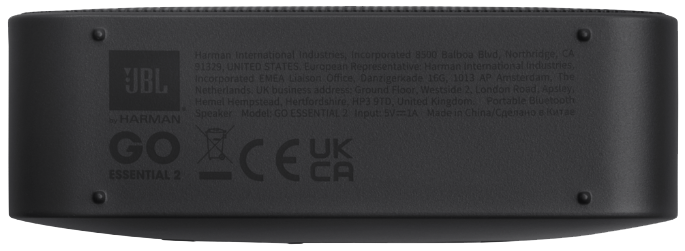 Портативна колонка JBL Go Essential 2 Black (JBLGOES2BLKEU) (7089280) 