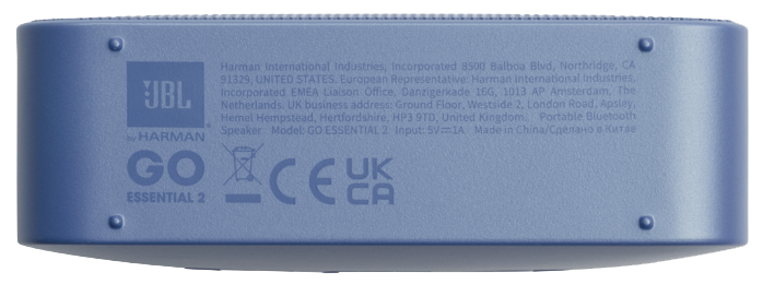 Портативна колонка JBL Go Essential 2 Blue (JBLGOES2BLUEU) (7089283) 