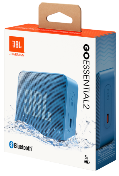 Портативна колонка JBL Go Essential 2 Blue (JBLGOES2BLUEU) (7089283) 