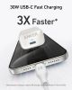 Мережевий адаптер ANKER PowerPort 511 Nano IV - 30W USB-C (Shell White)