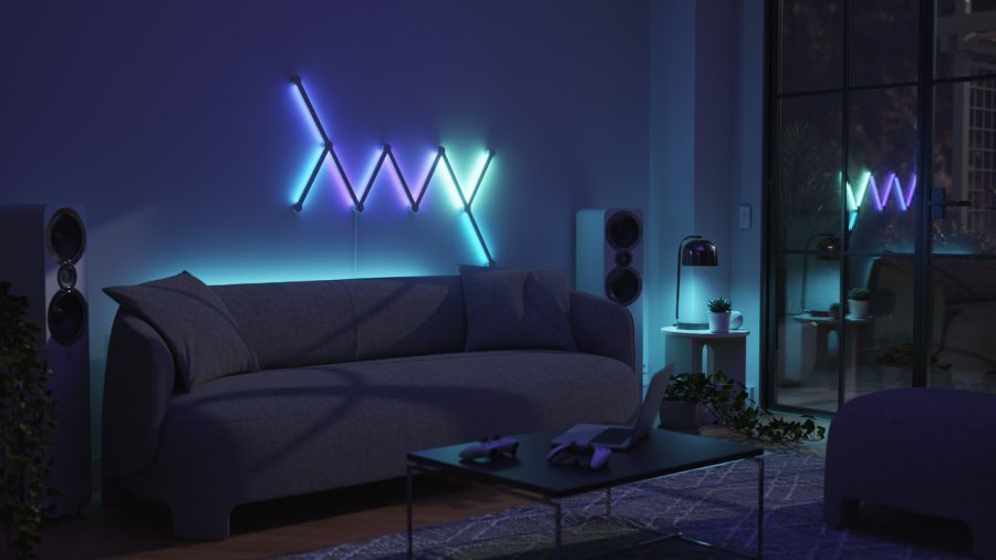 Умная система освещения Nanoleaf Lines - 60 Degrees Starter Kit - 9 шт.