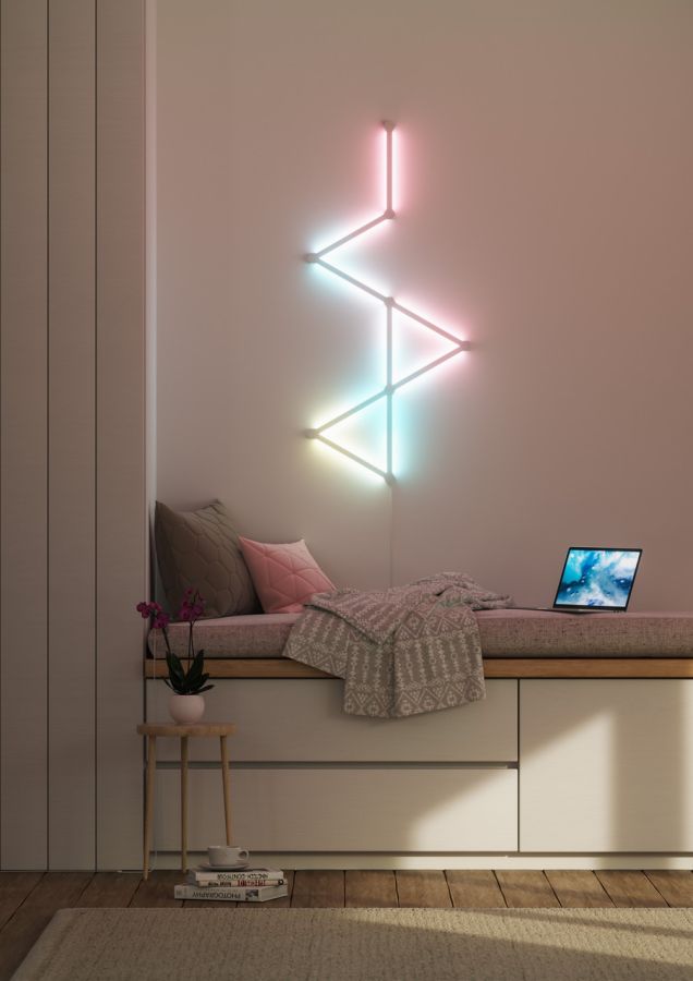 Додаткові панелі Nanoleaf Lines - 60 Degrees Expansion Pack - 3 шт.