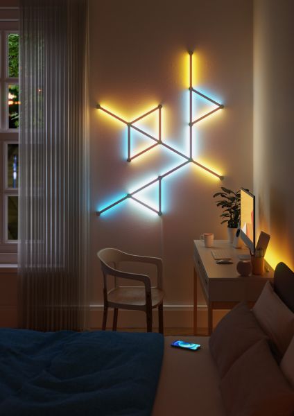 Дополнительные панели Nanoleaf Lines - 60 Degrees Expansion Pack - 3 шт.