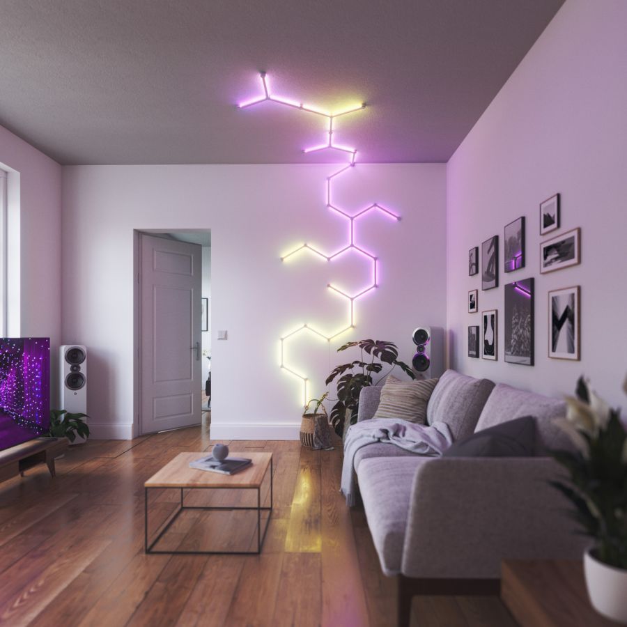 Додаткові панелі Nanoleaf Lines - 60 Degrees Expansion Pack - 3 шт.