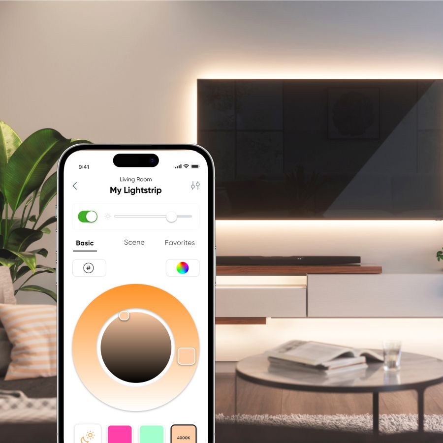 Светодиодная лента Nanoleaf Essentials Lightstrip Expansion (1 м)