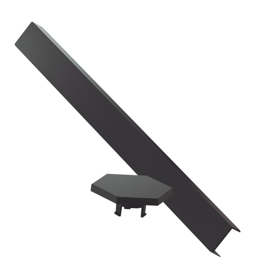 Накладка черная матовая Nanoleaf Lines Skins - Matte Black  - 9 шт.