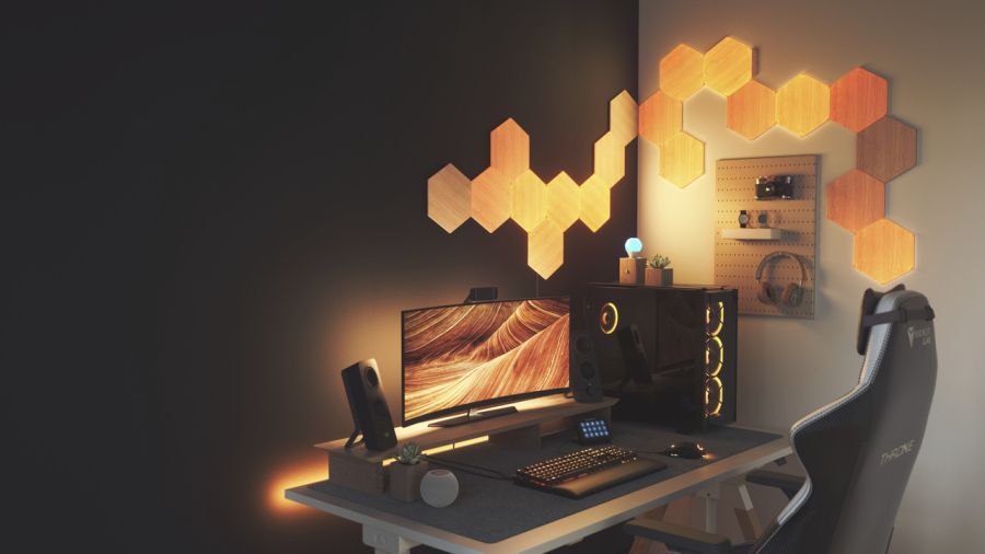 Розумна система освітлення Nanoleaf Elements - Hexagons Starter Kit - 13 шт.