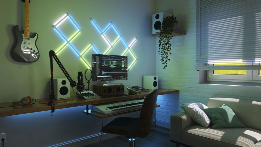 Розумна система освітлення Nanoleaf Lines - 90 Degrees Starter Kit - 4 шт.