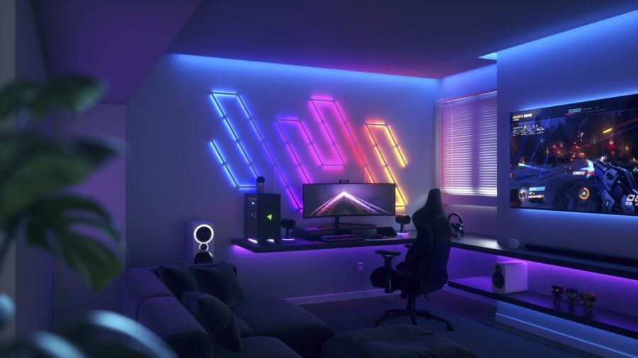 Розумна система освітлення Nanoleaf Lines - 60 Degrees Starter Kit - 15 шт.