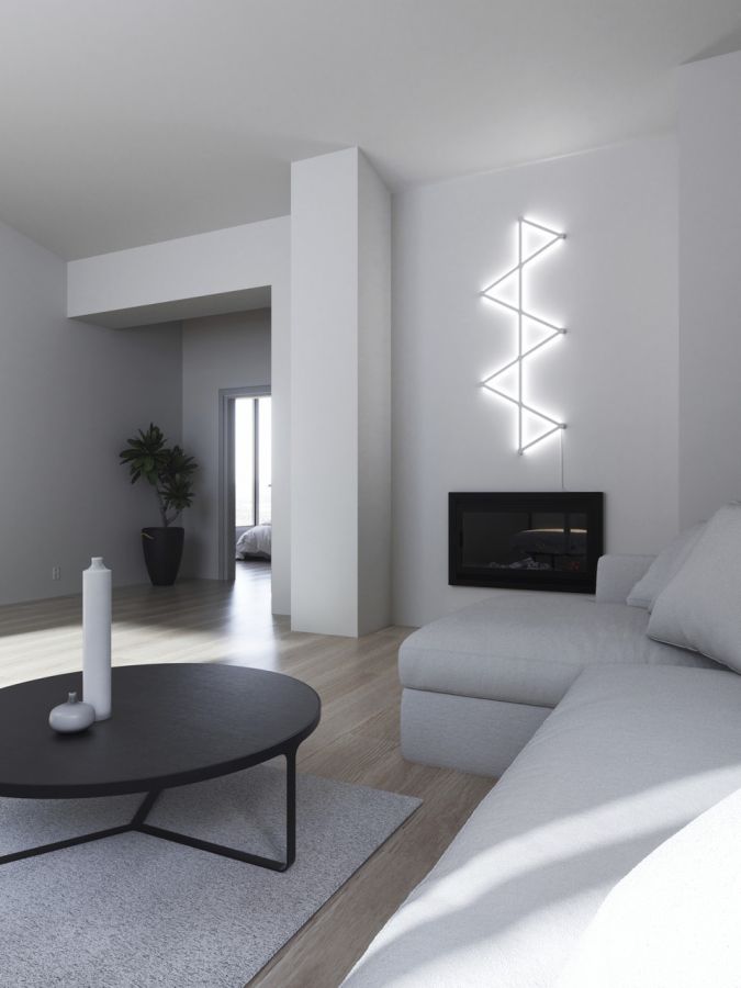 Розумна система освітлення Nanoleaf Lines - 60 Degrees Starter Kit - 15 шт.