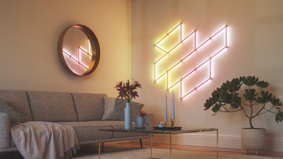 Розумна система освітлення Nanoleaf Lines - 60 Degrees Starter Kit - 15 шт.