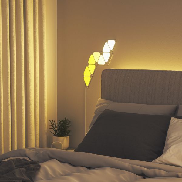 Розумна система освітлення Nanoleaf Shapes - Mini Triangles Starter Kit  - 9 шт. (White)