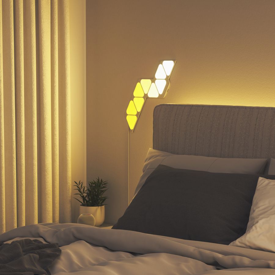 Розумна система освітлення Nanoleaf Shapes - Mini Triangles Starter Kit  - 9 шт. (White)