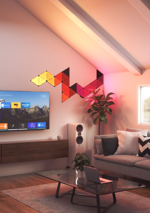 Дополнительные панели Nanoleaf Shapes - Triangles Expansion Pack - 3 шт. (Black)