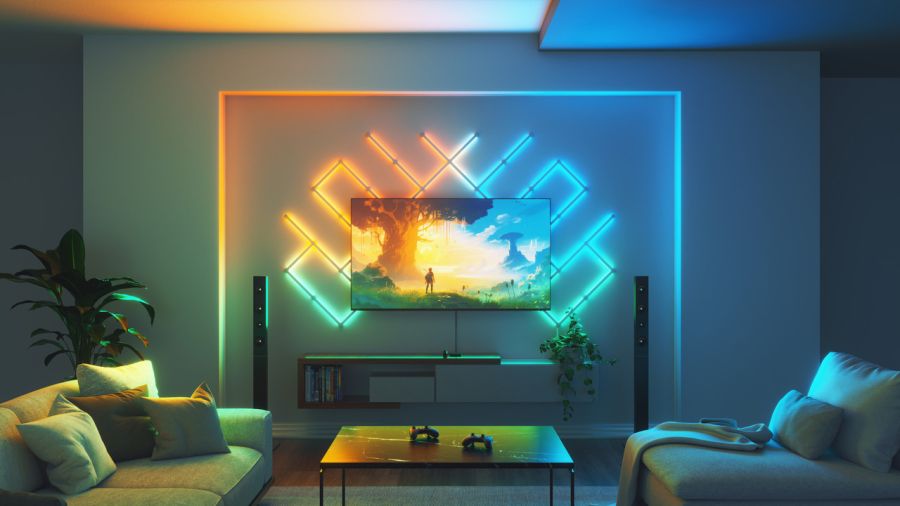 Набір адаптивного Ambilight підсвічування Nanoleaf 4D Screen Mirror + Lightstrip Kit (Для ТВ і моніторів до 65")
