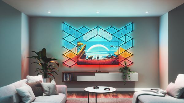 Набор адаптивной Ambilight подсветки Nanoleaf 4D Screen Mirror + Lightstrip Kit (Для ТВ и мониторов до 65")