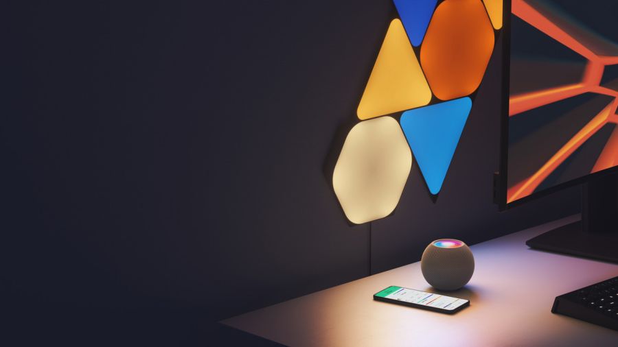 Розумна система освітлення Nanoleaf Shapes - Hexagons Starter Kit - 9 шт. (Black)