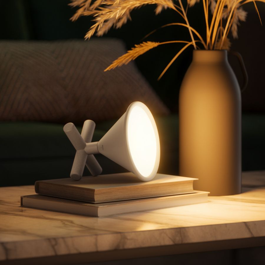 Портативна розумна лампа Nanoleaf Umbra Cono, RGBW, 2700-6500K, 130 лм, Apple Homekit, Matter