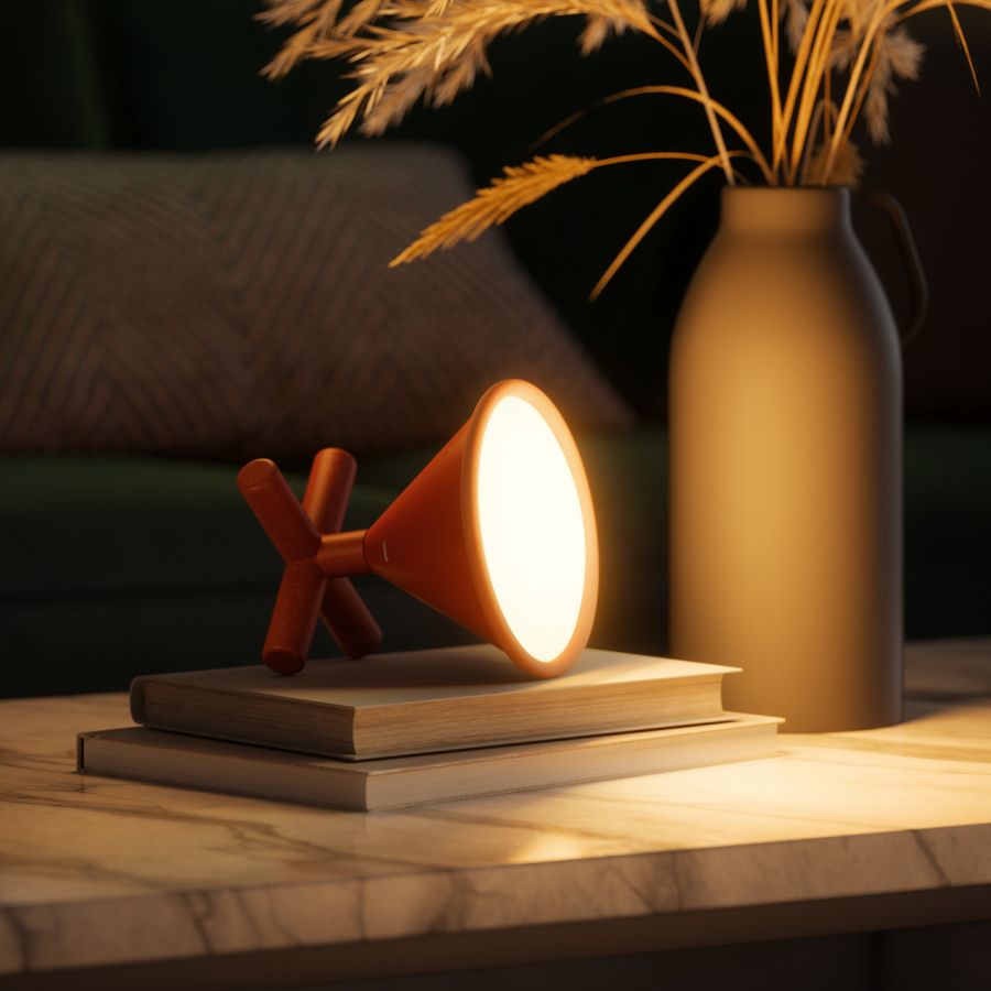 Портативна розумна лампа Nanoleaf Umbra Cono, RGBW, 2700-6500K, 130 лм, Apple Homekit, Matter Коричневый