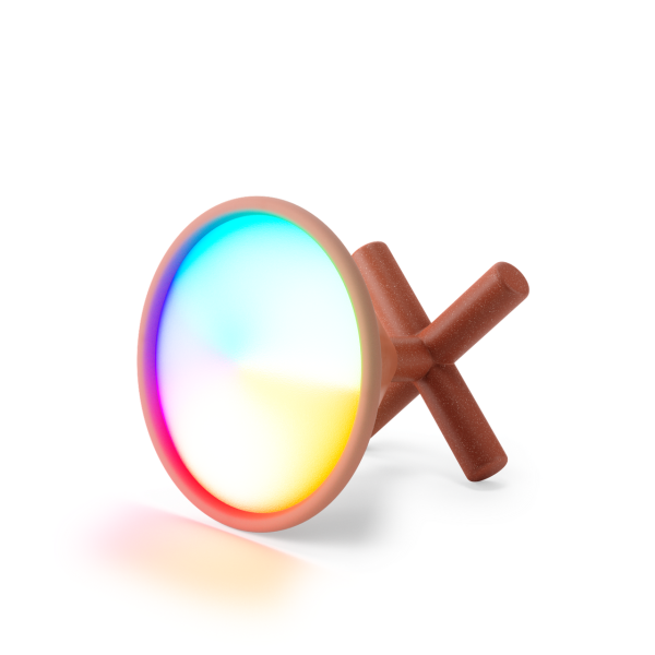 Портативная умная лампа Nanoleaf Umbra Cono, RGBW, 2700-6500K, 130 лм, Apple Homekit, Matter Коричневый