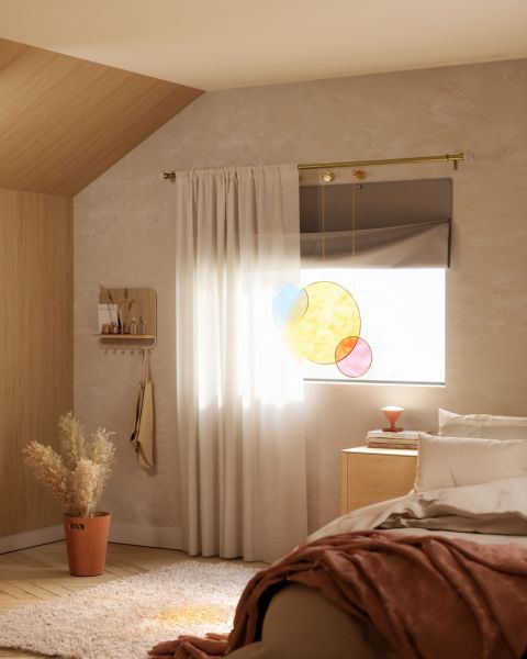 Портативная умная лампа Nanoleaf Umbra Cono, RGBW, 2700-6500K, 130 лм, Apple Homekit, Matter Коричневый