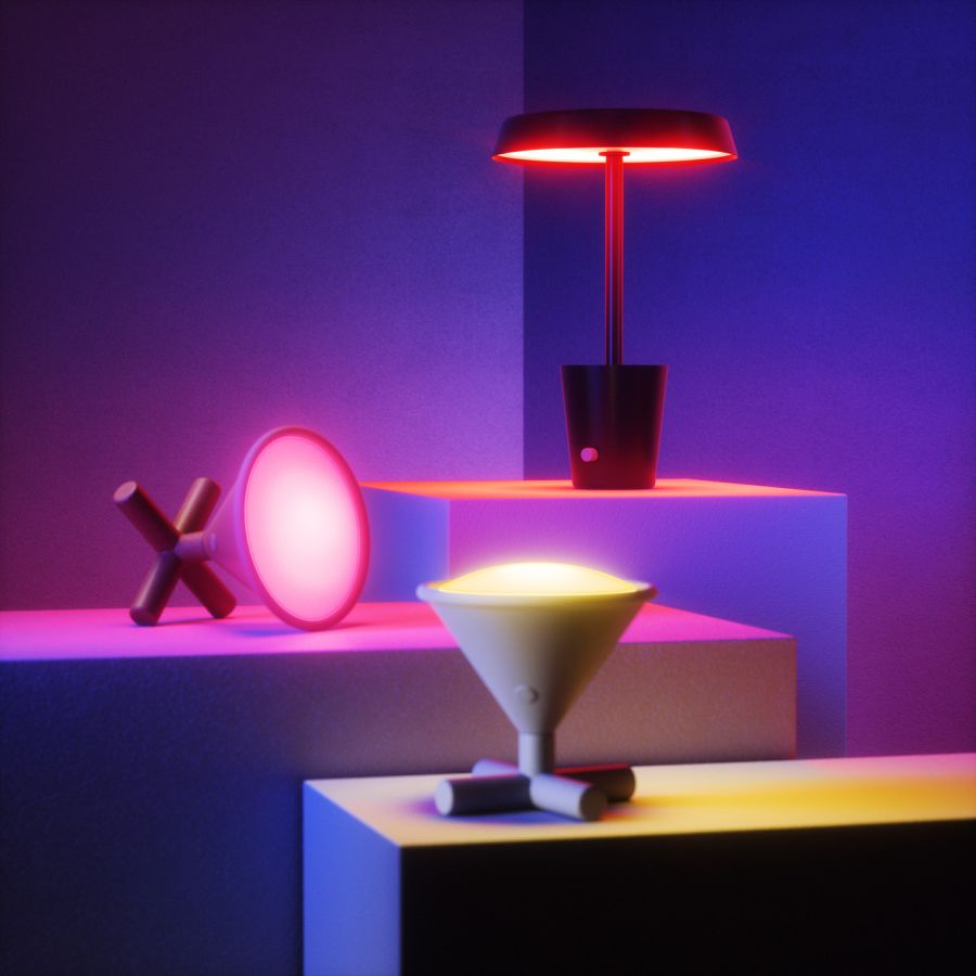 Умная настольная лампа Nanoleaf Umbra Cup, RGBW, 2700-6500K, 320 лм, Apple Homekit, Matter