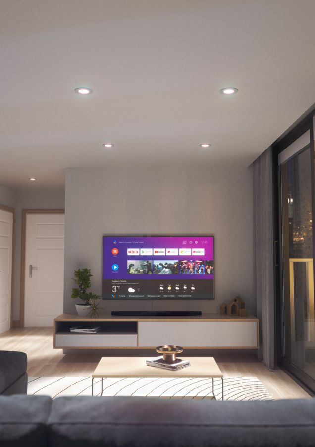 Розумний стельовий світильник Nanoleaf Downlight with Matter 6W - 4 шт.