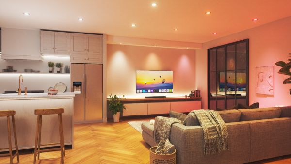 Умный потолочный светильник Nanoleaf Downlight with Matter 6W - 4 шт.