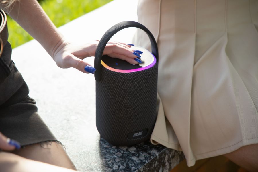 Портативна колонка 2E SoundXDrum TWS (Black)