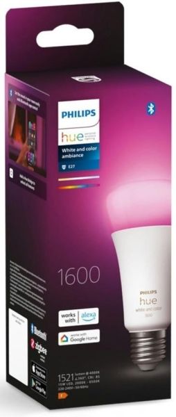 Умная лампочка Philips Hue Smart Bulb E27