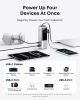 Повербанк Anker Laptop Power Bank 25000mah (165W) PD з вбудованими кабелями USB-C (Silver)