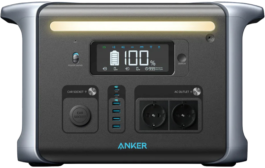 Портативна зарядна станція Anker SOLIX F1200 1229Wh (1500W)