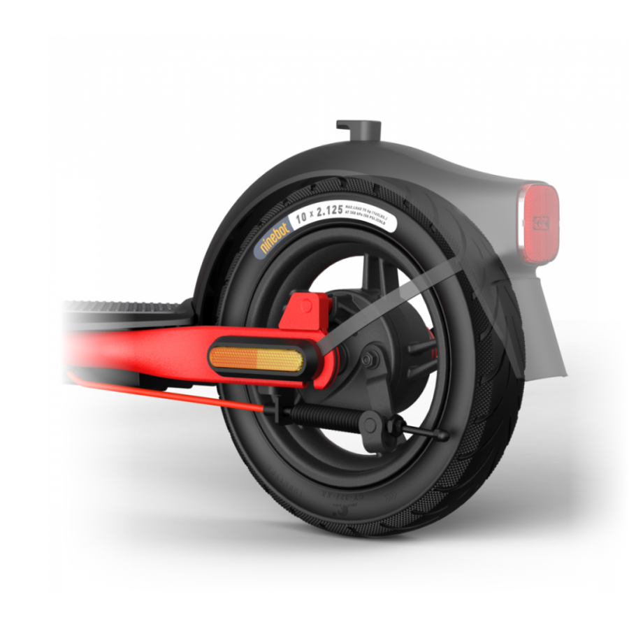 Электросамокат Ninebot Kickscooter D28E (Black/Red)
