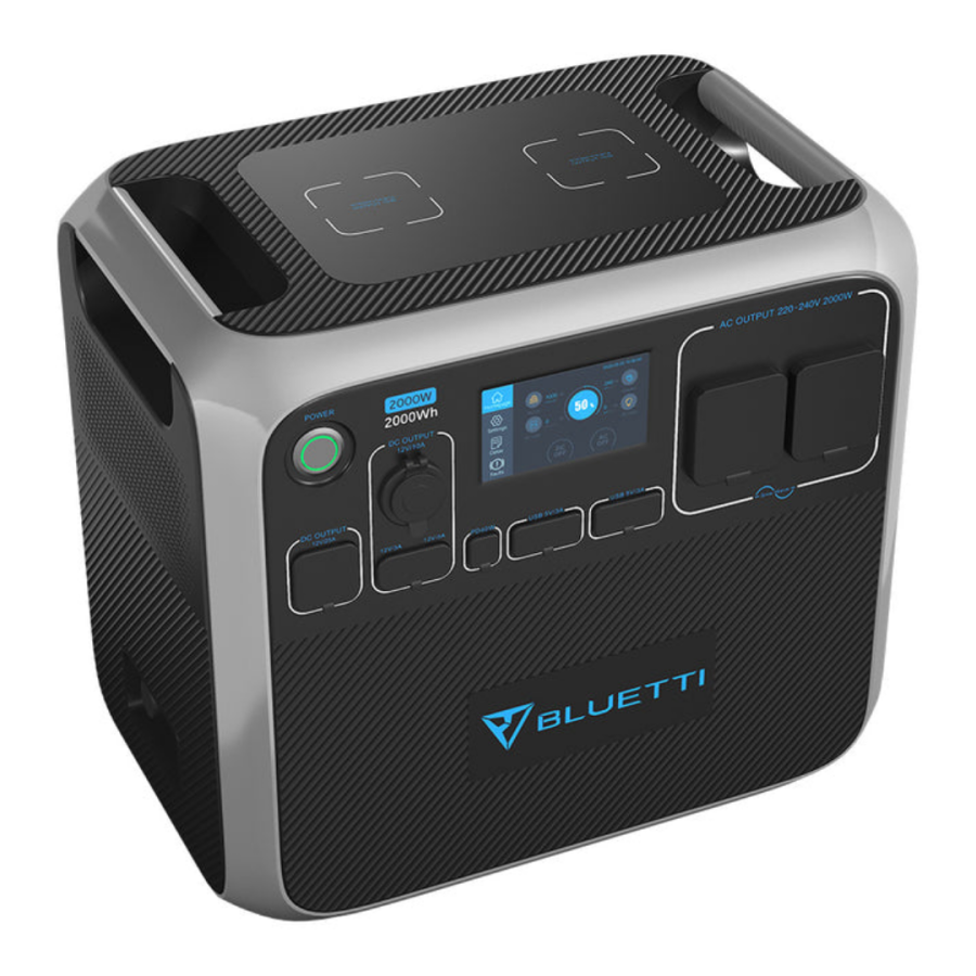 Портативна зарядна станція Bluetti PowerOak AC200P 2000Wh (2000W)