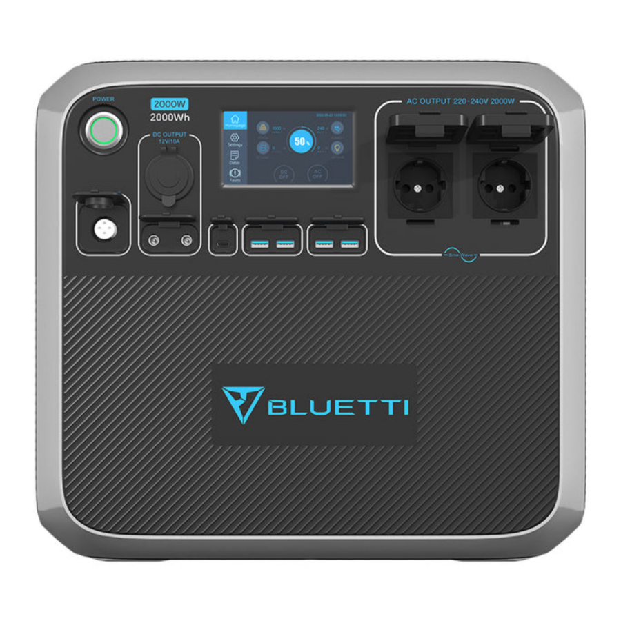 Портативна зарядна станція Bluetti PowerOak AC200P 2000Wh (2000W)