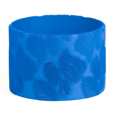 Кашпо Abstractia Design Elegant Leaf Pattern Planter (Blue)