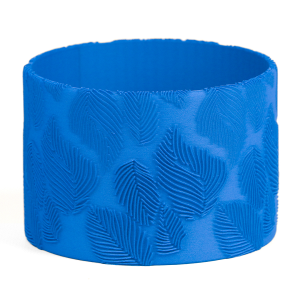 Кашпо Abstractia Design Elegant Leaf Pattern Planter (Blue)
