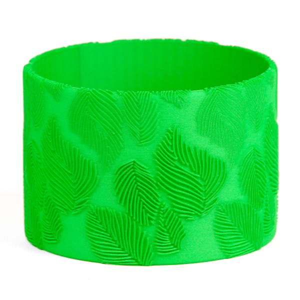 Кашпо Abstractia Design Elegant Leaf Pattern Planter (Green)