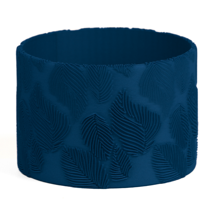 Кашпо Abstractia Design Elegant Leaf Pattern Planter (Navy)