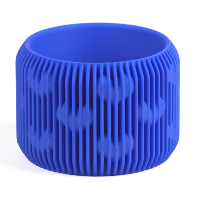 Кашпо Abstractia Design Heart Pattern Planter (Blue)