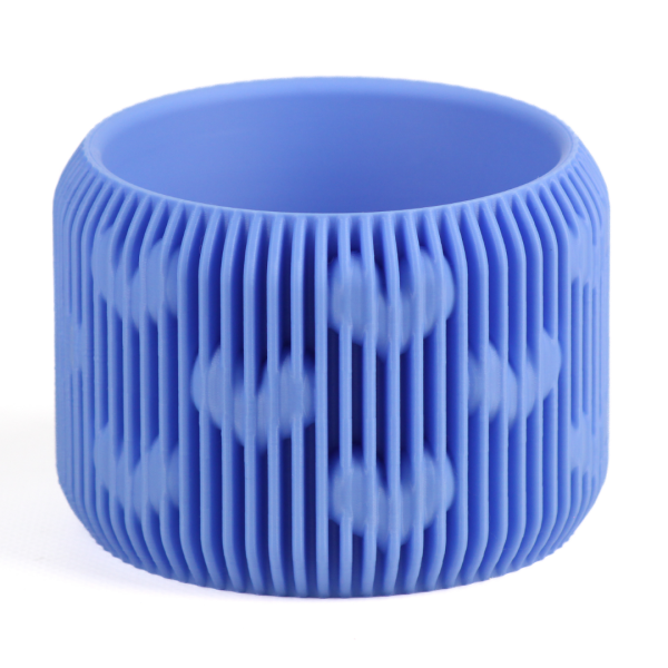 Кашпо Abstractia Design Heart Pattern Planter (Light Blue)