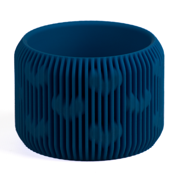 Кашпо Abstractia Design Heart Pattern Planter (Navy)