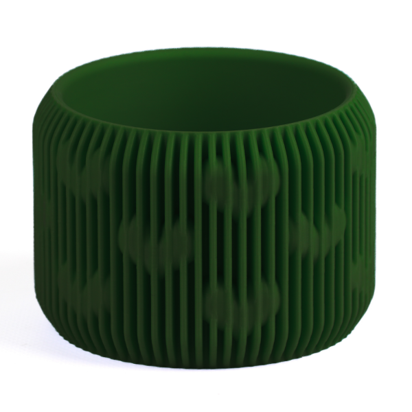 Кашпо Abstractia Design Heart Pattern Planter (Olive)
