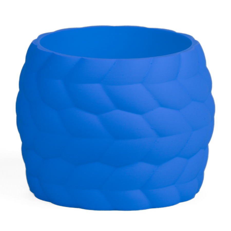 Кашпо Rope Look Texture Planter (Blue)