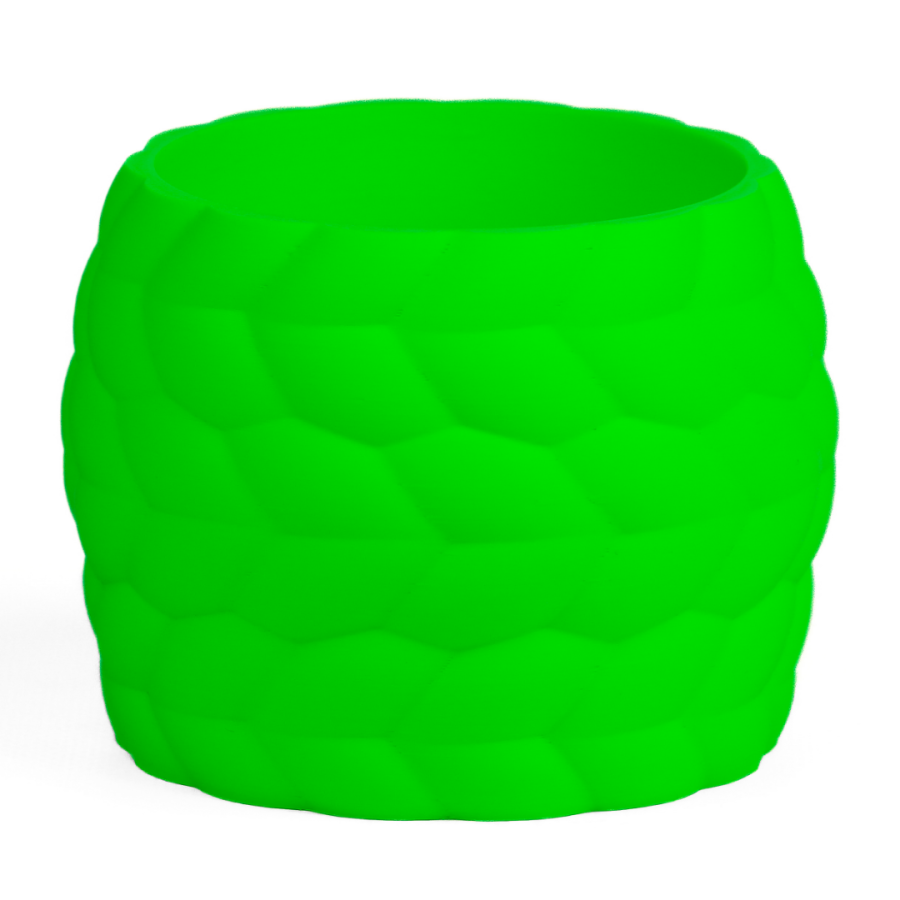 Кашпо Rope Look Texture Planter (Green)