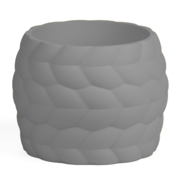 Кашпо Abstractia Design Rope Look Texture Planter (Gray)