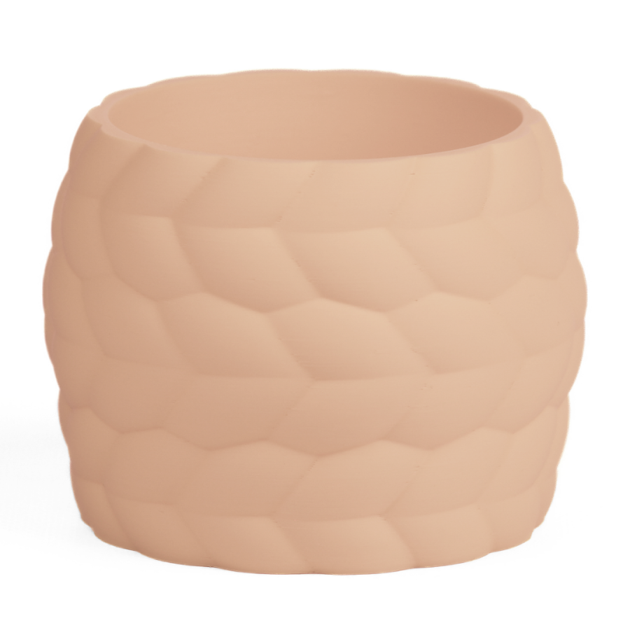 Кашпо Rope Look Texture Planter (Wood)